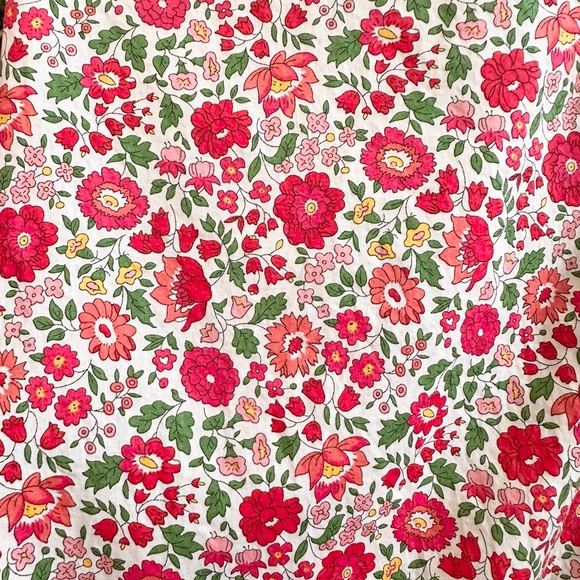 J. Crew Shirt Women’s Size 4 Slim Multicolor Floral Button Up Liberty Fabric - Picture 4 of 7